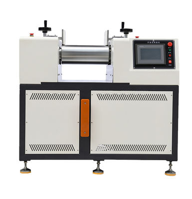 Mua Máy cán hai trục với phễu SUS304 thép không gỉ, khoảng cách trục có thể điều chỉnh và máy trộn tốc độ cao để trộn cao su online manufacture