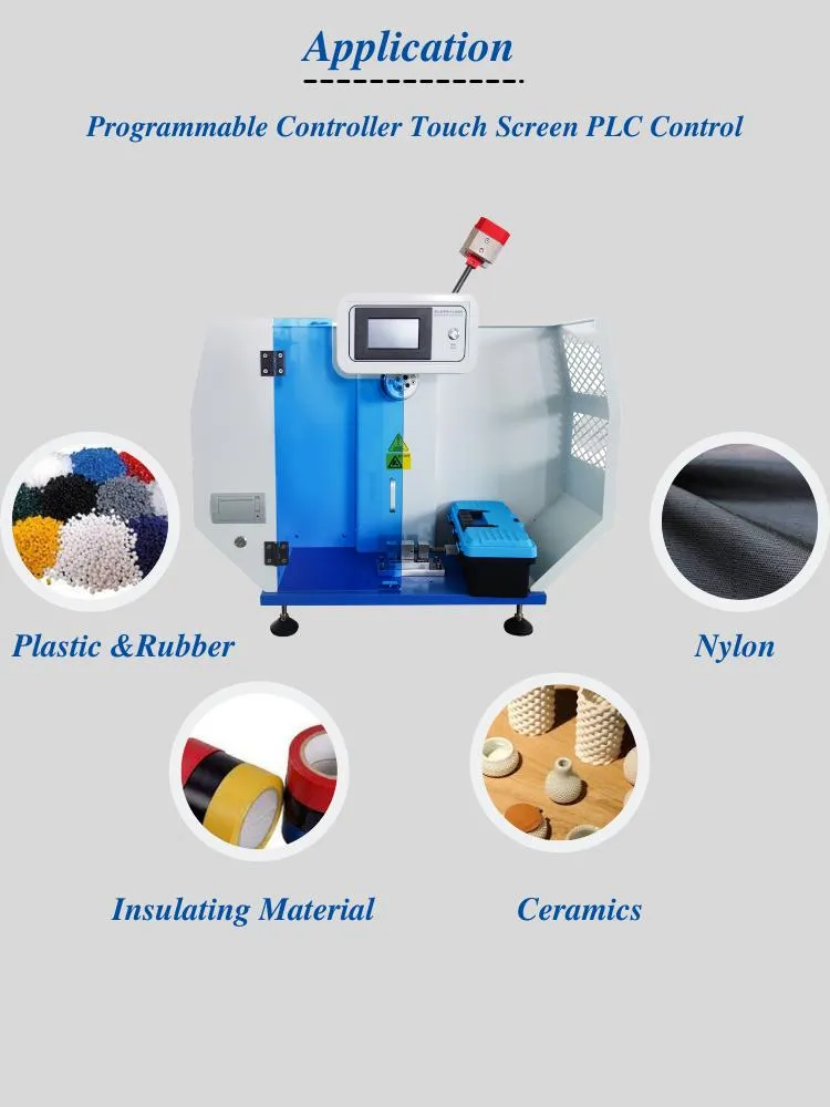 Máy thử tác động Charpy kỹ thuật số công nghiệp cho nhựa và cao su 0