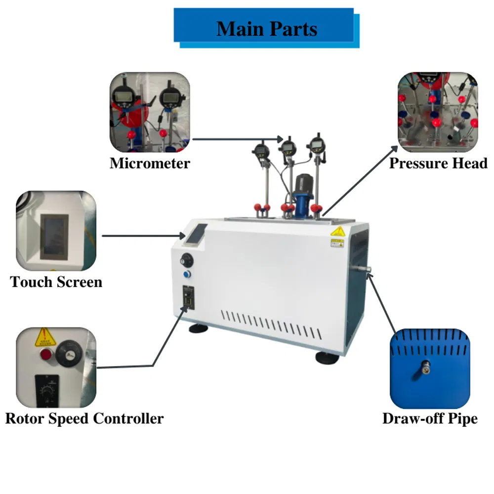 Máy điều chỉnh biến dạng nhiệt Pid HDT Vicat 0