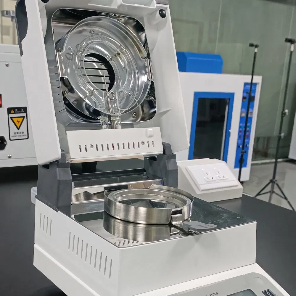 Nấm đậu phộng hạt nhanh Halogen độ ẩm Tester Analyzer cho phòng thí nghiệm 2
