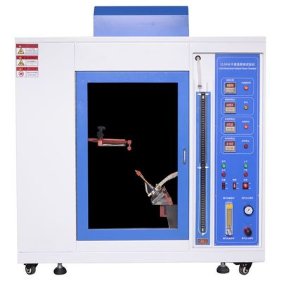 Thiết bị thử nghiệm đốt trong phòng thử ngọn lửa dọc ngang tùy chỉnh