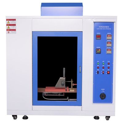 Bấm phím Glow Wire Combustion Flame Test Chamber Workpieces Vertical Flammability Tester (Xét nghiệm khả năng cháy theo chiều dọc)