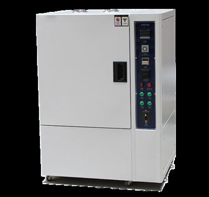 Buồng thử nghiệm lão hóa màu vàng công nghiệp, thử nghiệm thời tiết gia tốc UV cho vật liệu nhựa cao su trong phòng thí nghiệm